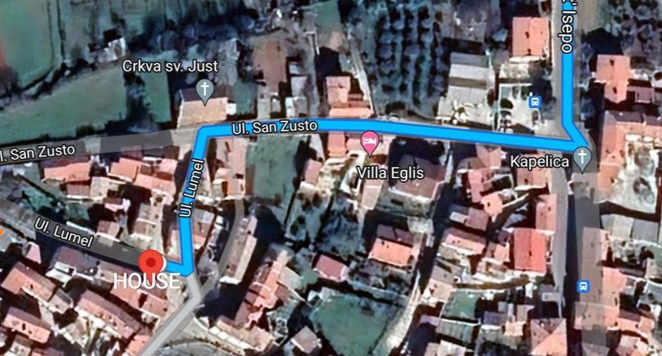 דירות Galižana Old Istrian House,Free Parking מראה חיצוני תמונה